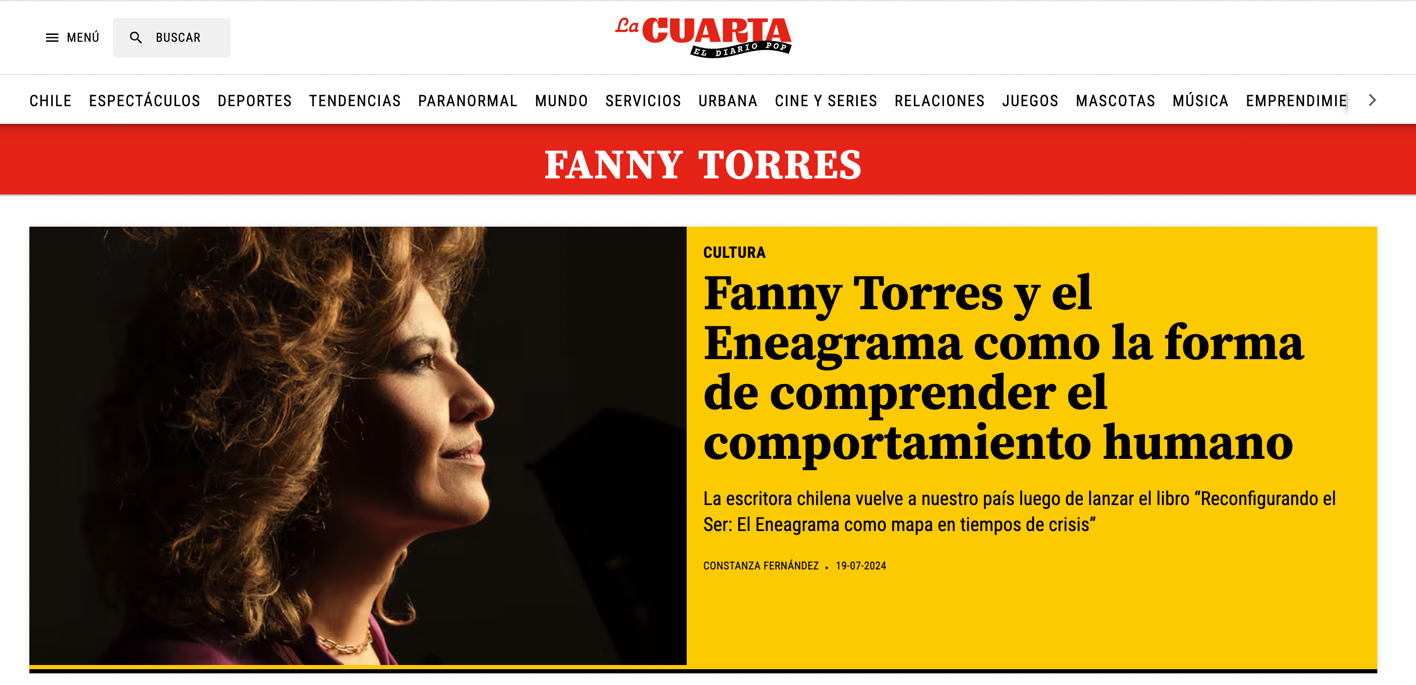 Artículo en revista Paula